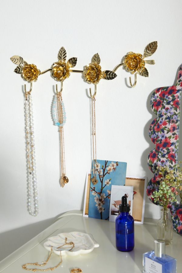 Slide View: 1: Rosette Jewelry Hanger