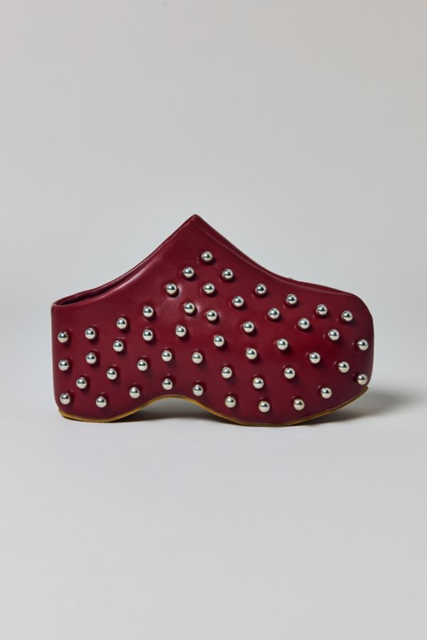 Slide View: 3: Azalea Wang Romesco Studded Platform Clog