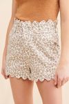 Thumbnail View 3: Le Lis Scalloped Leopard Shorts