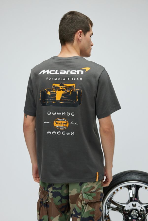 Slide View: 1: Levi's® X McLaren Racing F1 Team Graphic Tee