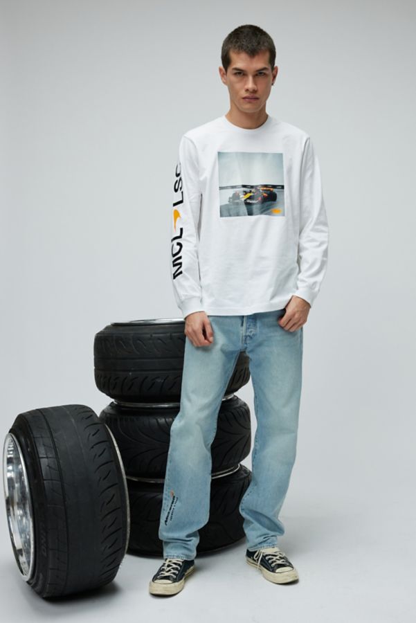 Slide View: 3: Levi's® X McLaren Racing Photo Graphic Long Sleeve Tee