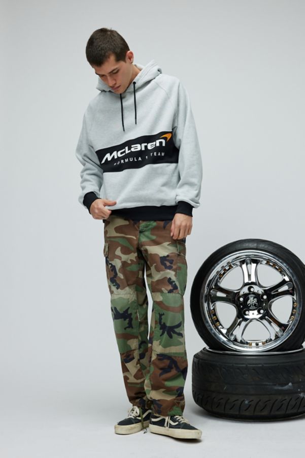 Slide View: 3: Levi's® X McLaren Racing Paneled Logo Hoodie Sweatshirt