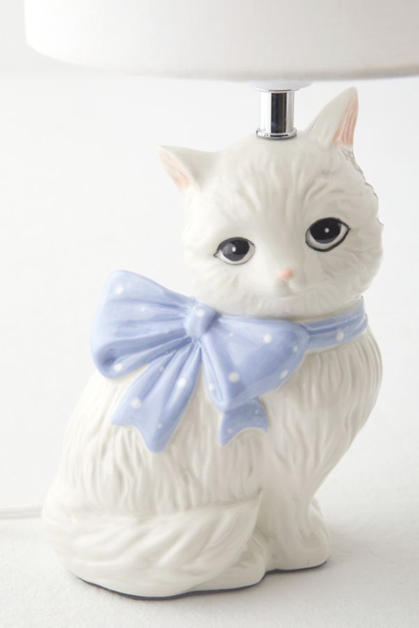 Slide View: 5: Adelaide Cat Table Lamp