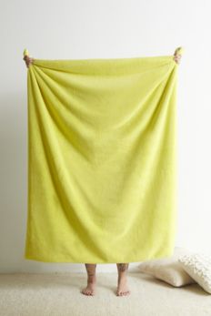 Slide View: 1: Harper Faux Fur Solid Throw Blanket