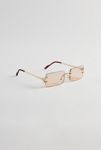 Thumbnail View 2: Carter Rimless Rectangle Sunglasses