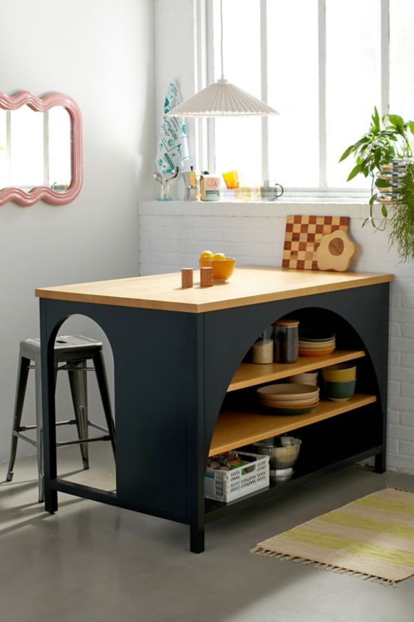 Slide View: 1: Mason Kitchen Island