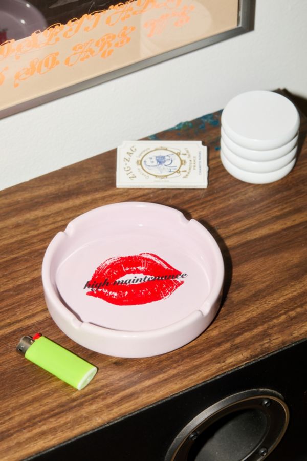 Slide View: 1: Graphic Printed Ashtray