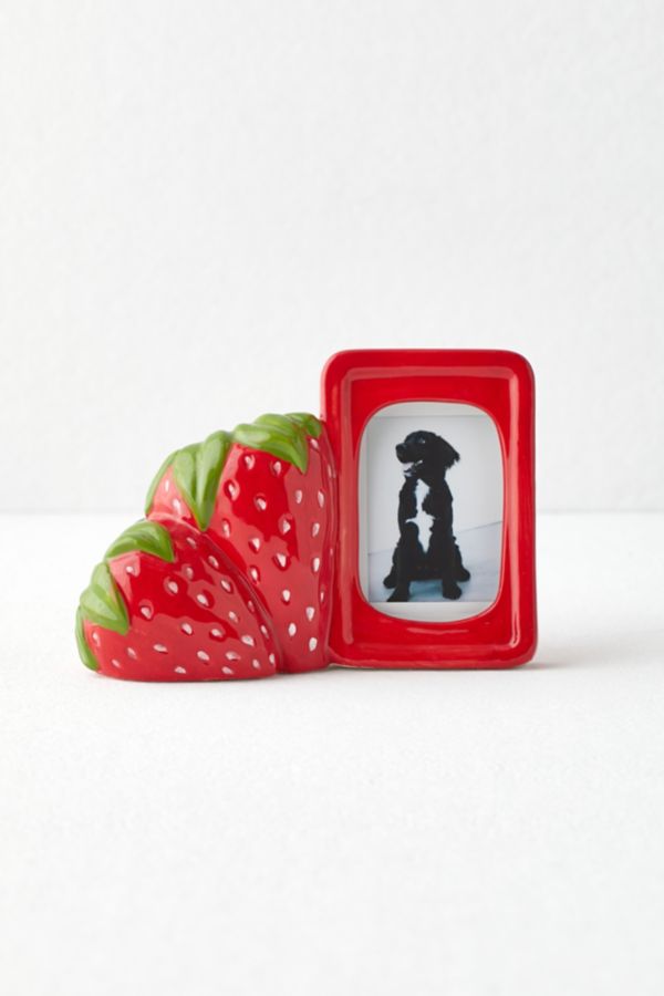 Slide View: 2: Strawberry INSTAX Picture Frame Vase