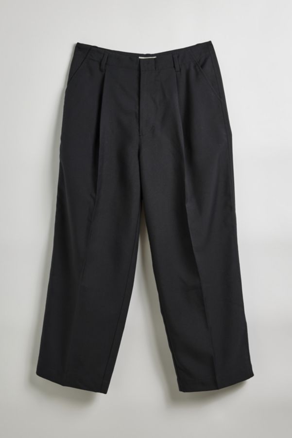 Slide View: 2: Standard Cloth Jason Relaxed Pleated Trouser Pant