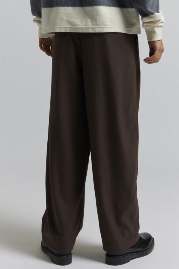 Slide View: 4: Standard Cloth Jason Relaxed Pleated Trouser Pant