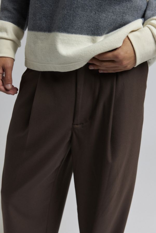 Slide View: 6: Standard Cloth Jason Relaxed Pleated Trouser Pant