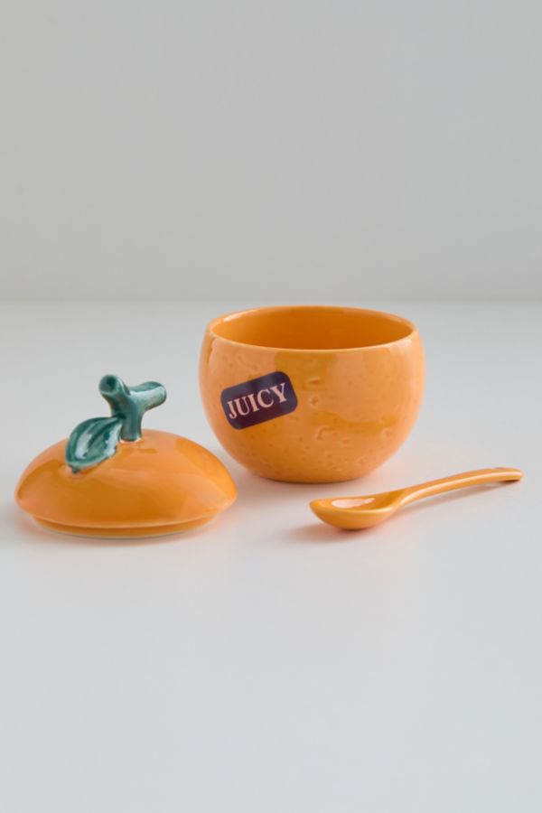 Slide View: 3: DOIY Orange Sugar Bowl