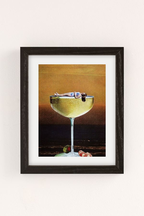 Slide View: 2: Tyler Varsell Champagne Sunset Art Print