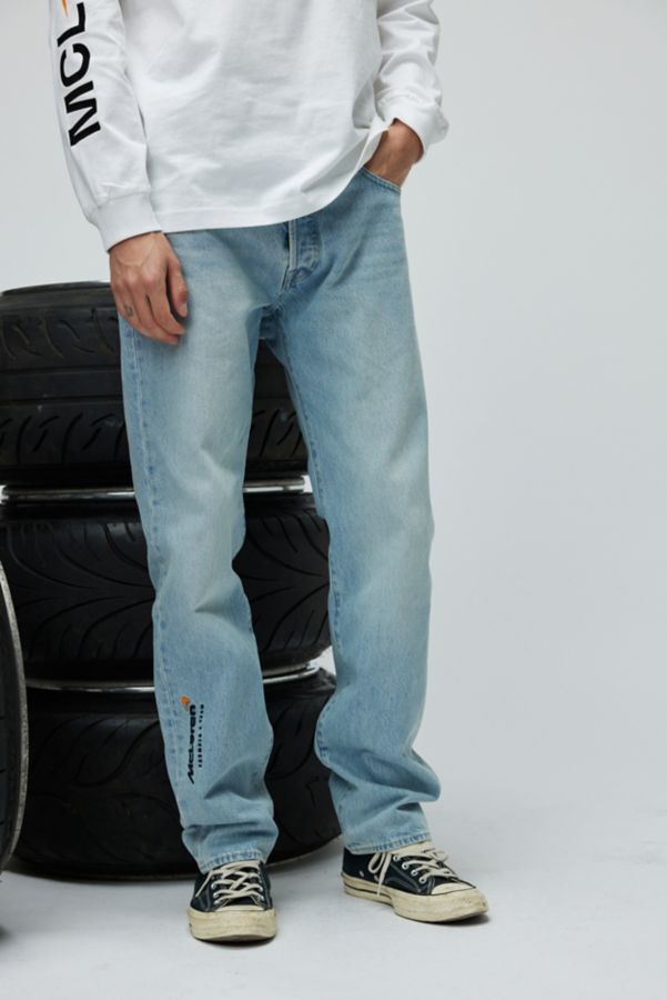 Slide View: 1: Levi's® X McLaren Racing Sport 501 Original Slim Fit Jean