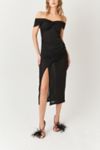 Thumbnail View 1: Amy Lynn Audrey Off-The-Shoulder Midi Dress