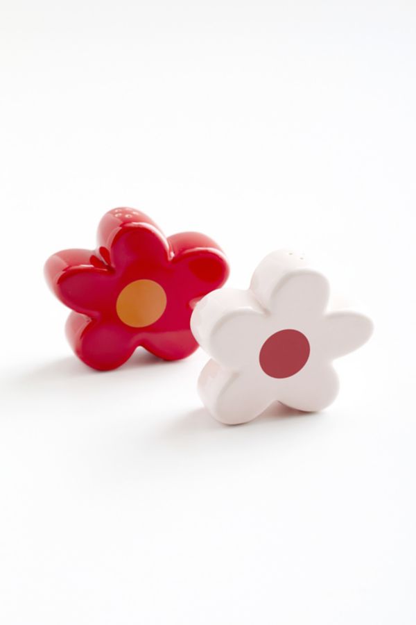 Slide View: 2: DOIY Daisy Salt & Pepper Shaker Set