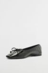 Thumbnail View 3: Schutz Arissa Leather Croc Ballet Flat