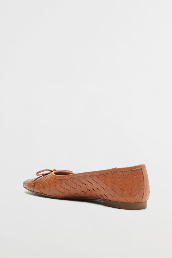 Slide View: 5: Schutz Arissa Braided Leather Ballet Flat