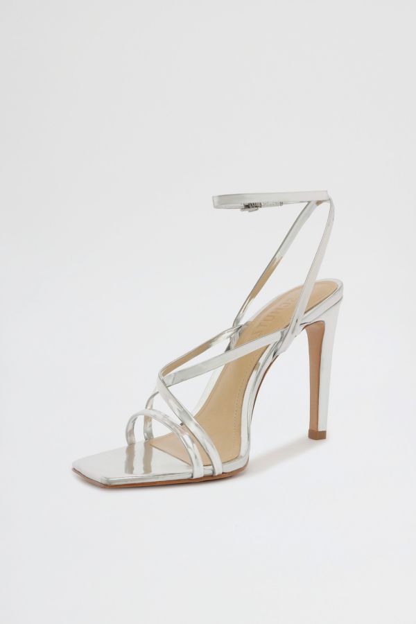 Slide View: 4: Schutz Bari Leather Strappy Heel