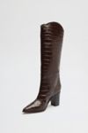 Thumbnail View 5: Schutz Maryana Leather Knee-High Croc Boot