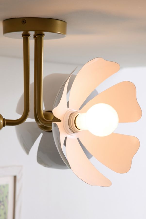 Slide View: 3: Bouquet Flush Mount Light