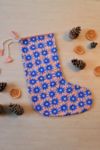 Thumbnail View 2: Julie Peach Block Printed Stocking