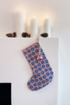 Thumbnail View 1: Julie Peach Block Printed Stocking