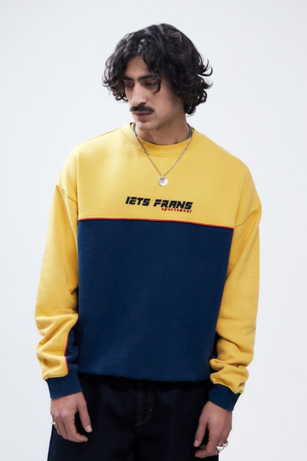 Slide View: 1: iets frans ... Panel Sweatshirt