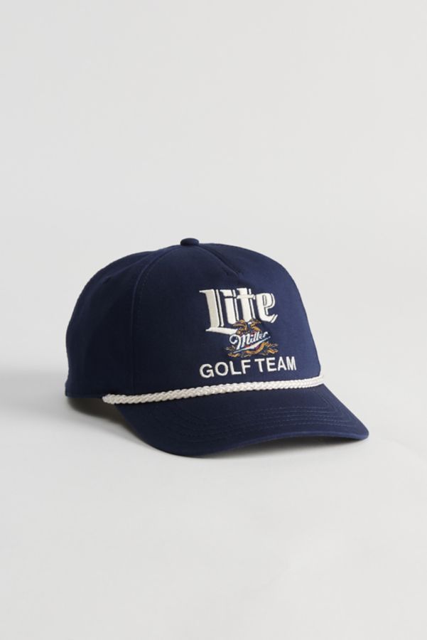 Slide View: 1: American Needle Miller Lite Golf Team Hat