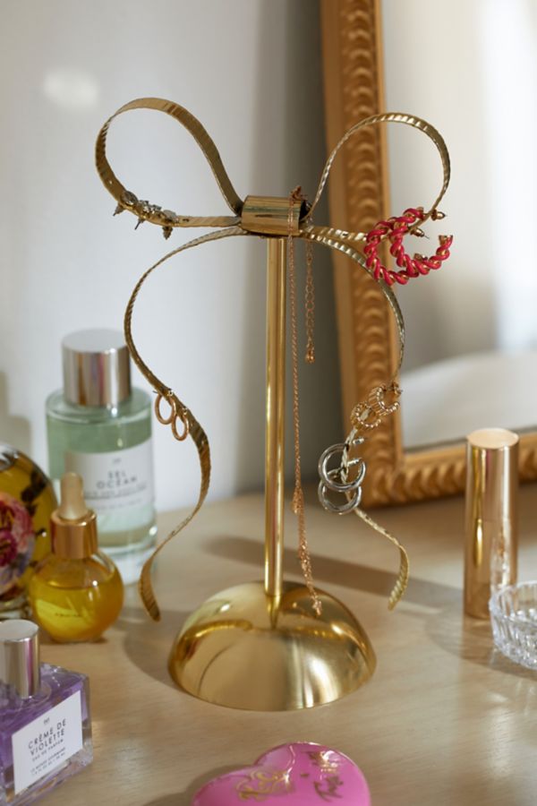 Slide View: 1: Michaela Bow Jewelry Stand