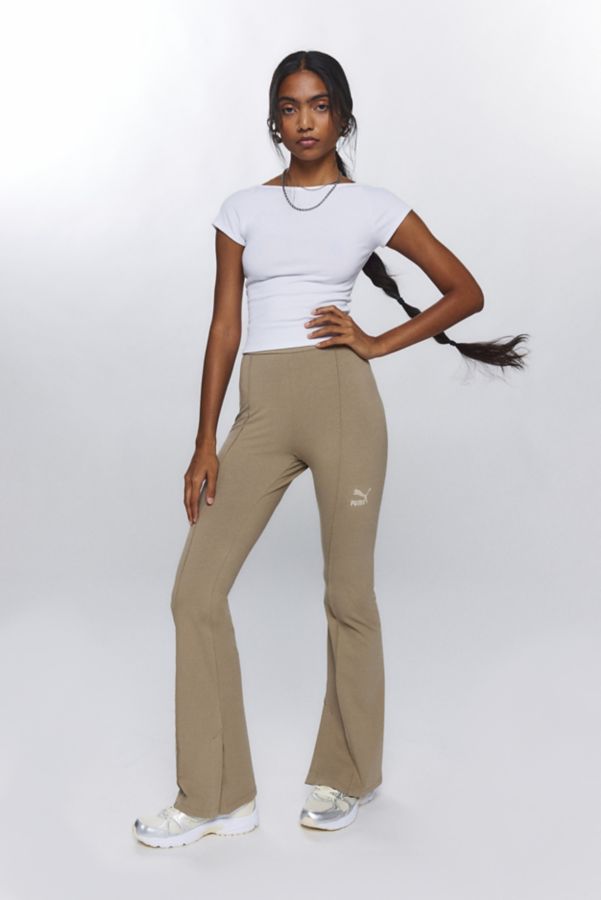 Slide View: 1: Puma Pintuck Flared Legging