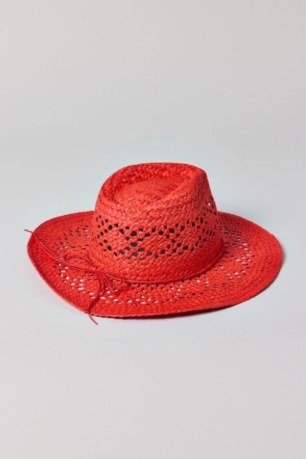 Slide View: 3: Dakota Straw Cowboy Hat