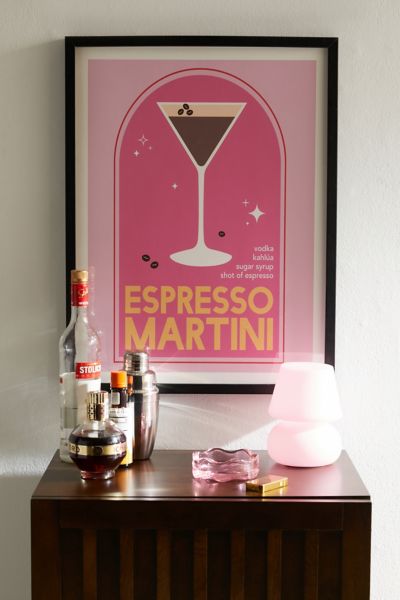 April Lane Art Espresso Martini Art Print