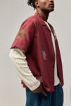 Thumbnail View 4: Ayker Burgundy Slub Embroidered Tee