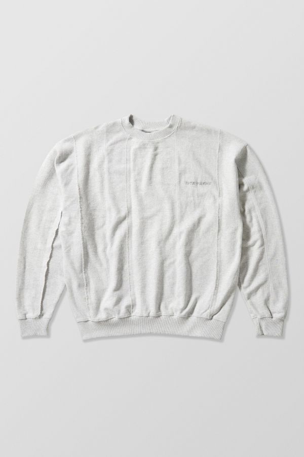 Slide View: 5: iets frans... Grey Reverse Panel Sweatshirt