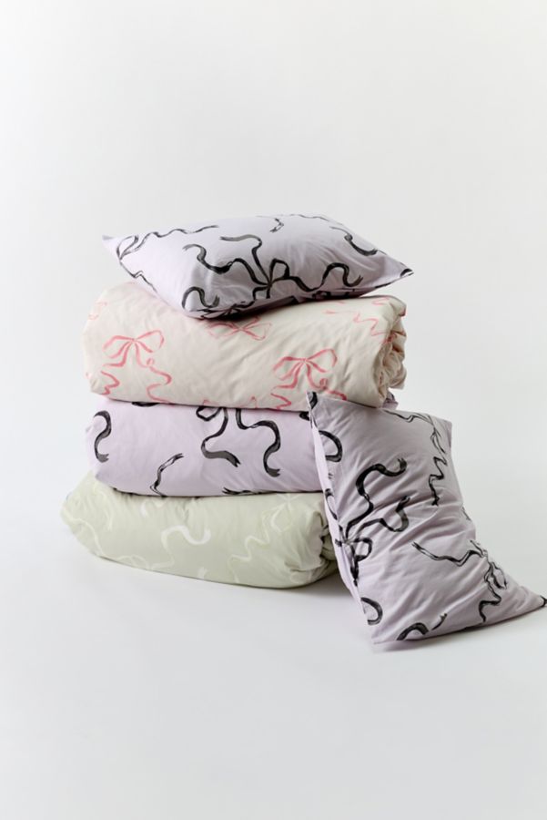 Slide View: 6: Painted Bows Duvet Set