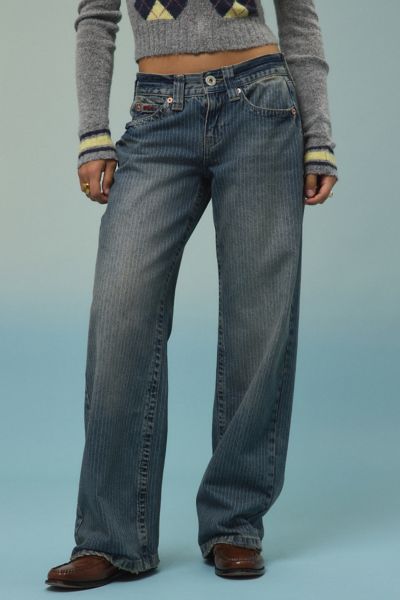 BDG Kayla Printed Low-Rise Jean