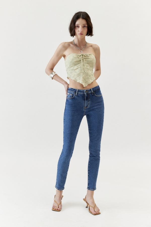 Slide View: 4: GUESS JEANS G05 High Rise Skinny Jean