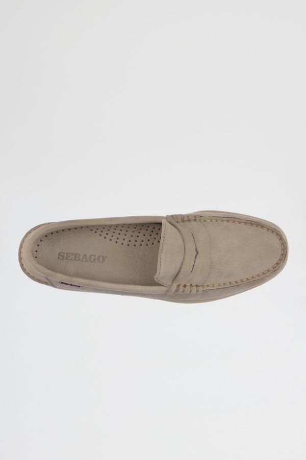 Slide View: 3: Sebago Dan Suede Boat Shoe