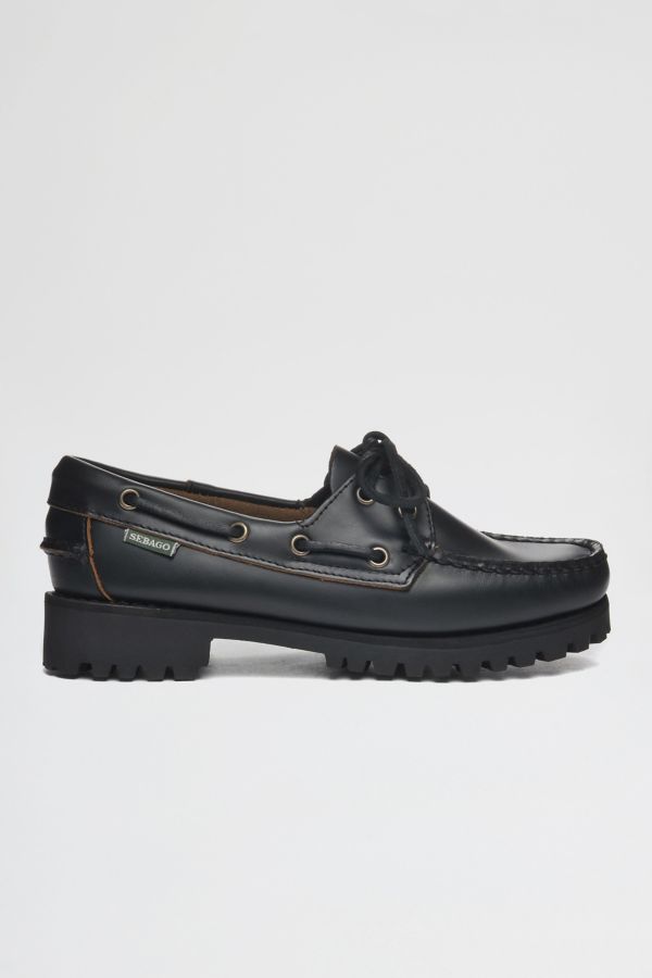 Slide View: 1: Sebago Ranger Soft Moc Lug Sole Boat Shoe