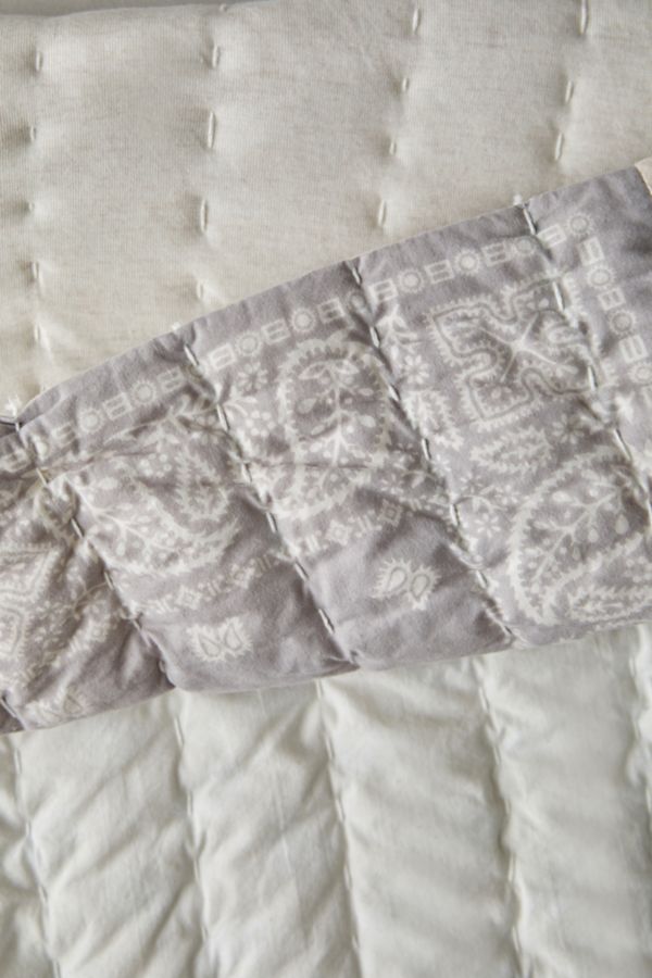 Slide View: 4: Urban Renewal Remnants Bandana Quilted Throw Blanket