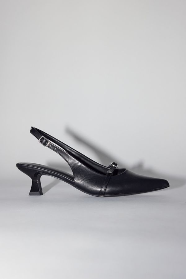 Slide View: 3: UO Petra Buckle Slingback Heel