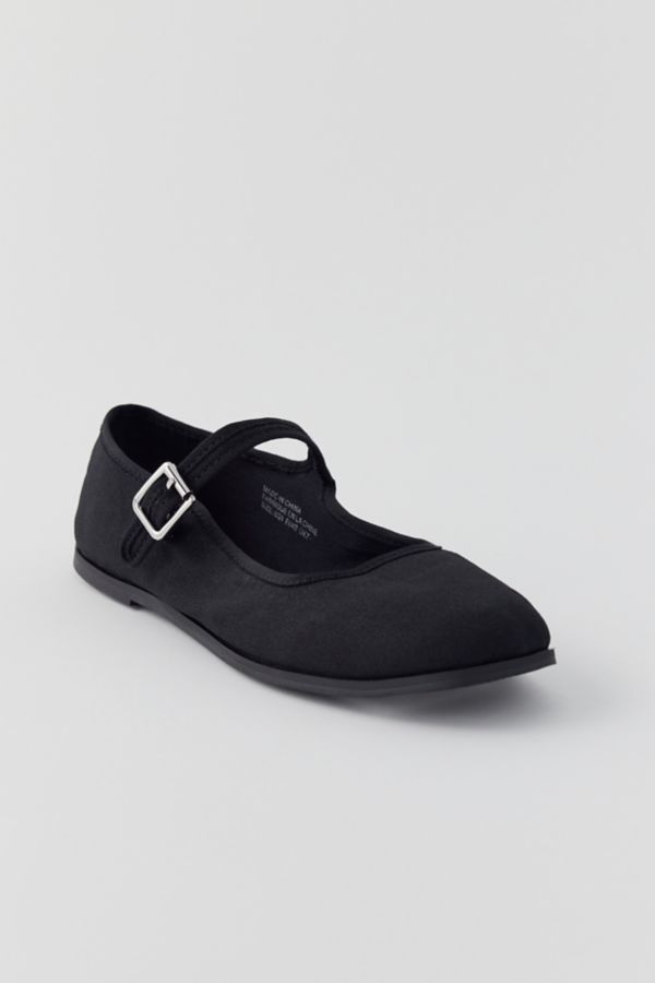 Slide View: 3: UO Madeline Canvas Mary Jane Ballet Flat