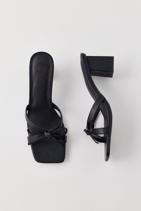 Slide View: 4: UO Charlie Bow Mule Heel