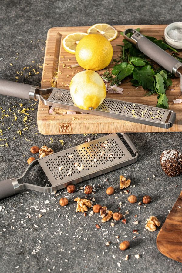 Slide View: 3: ZWILLING Pro Heavy-Duty Zester + Grater