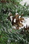 Thumbnail View 2: Snowy Delta Pine with Cones 4ft Artificial Christmas Tree