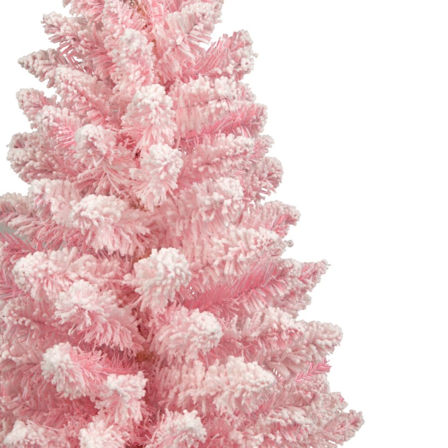 Slide View: 4: Flocked Spruce 3ft Artificial Christmas Tree