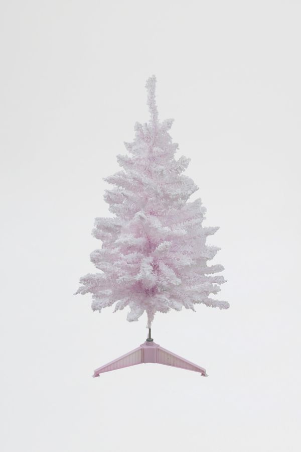 Slide View: 1: Flocked Spruce 3ft Artificial Christmas Tree