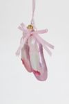 Thumbnail View 4: Ballet Slippers 4.5in Glass Ornament