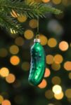 Thumbnail View 2: Green Pickle Glass Ornament